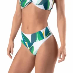 Palm Bay High Waist Cheeky White