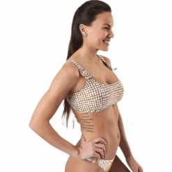 Paradise Cove Crop Top Gold
