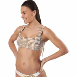 Paradise Cove Crop Top Gold