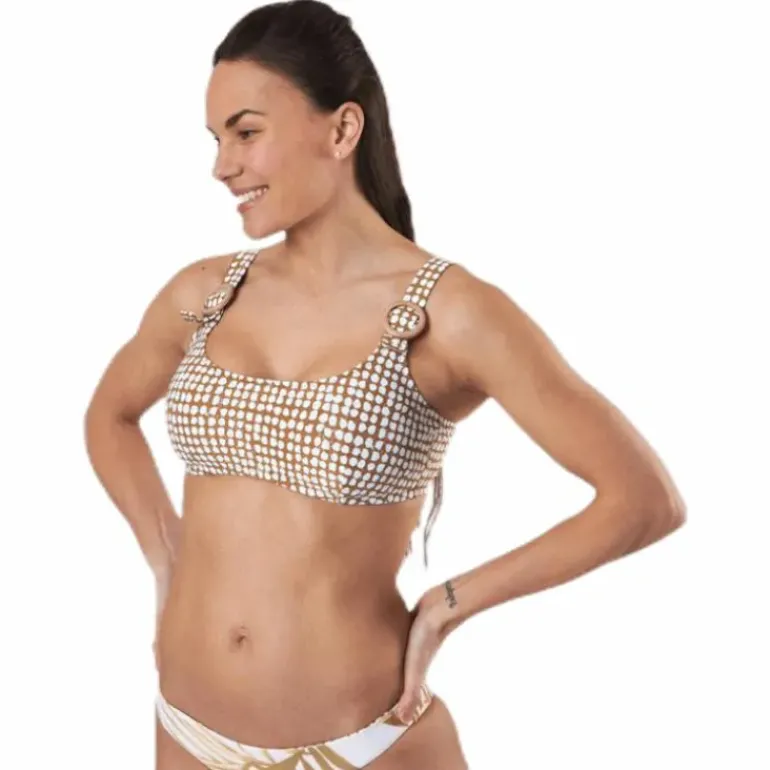 Paradise Cove Crop Top Gold