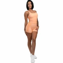 Pastel Paradise Shorts Peach