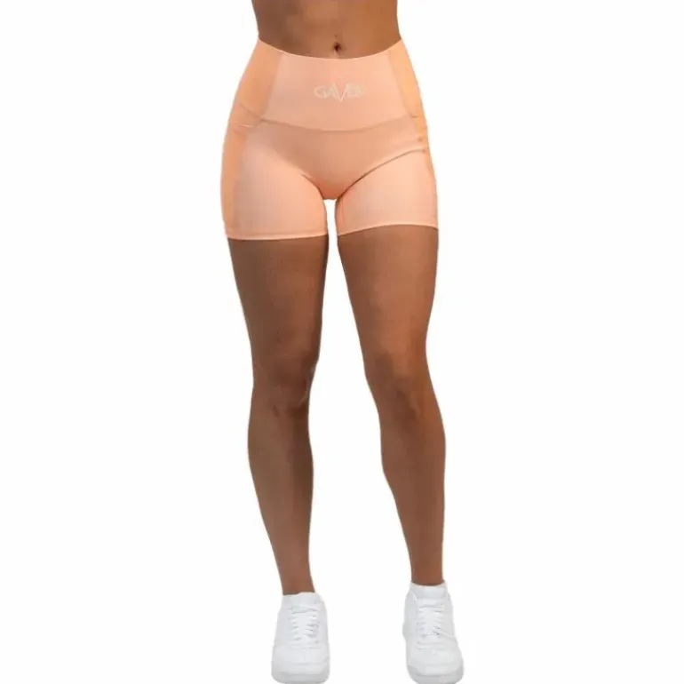 Pastel Paradise Shorts Peach