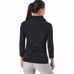 Patrice 3/4 Polo Shirt Black