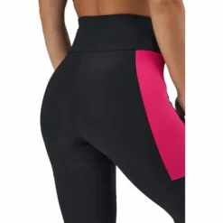 Paula High Waist 7/8 Tight Black-beetroot Purple-mandarin