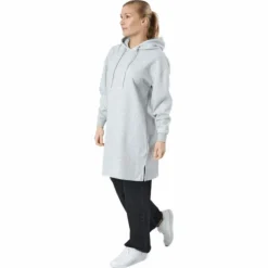 Pcchilli Ls Sweat Dress Bc Light Grey Melange