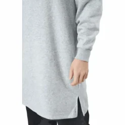 Pcchilli Ls Sweat Dress Bc Light Grey Melange