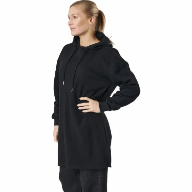 Pcchilli Ls Sweat Dress Bc Black