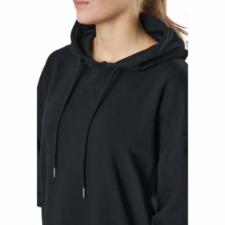 Pcchilli Ls Sweat Dress Bc Black
