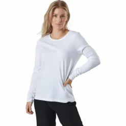 Pcria Ls New Tee Noos Bc Bright White