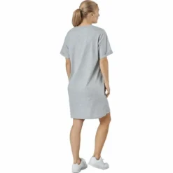 Pcria Ss Dress Bc Light Grey Melange