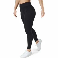 Pcsymmi Rib Leggings Bc Black