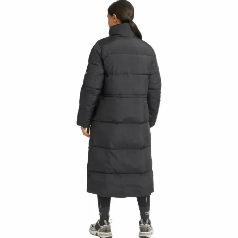 Pebble Drawstring Coat Black