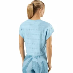 Perforated T-Shirt Blue Pearl