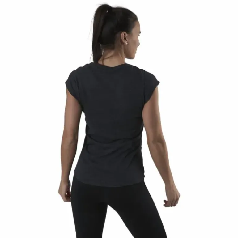 Performance Heather Cat Tee Grey