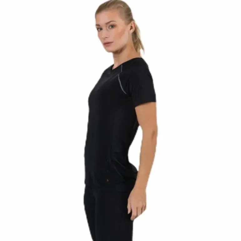 Performance Run Ss Tee Black