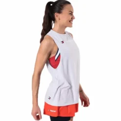 Performance Tank Top Logo Grey