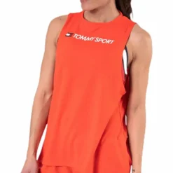 Performance Tank Top Logo Orange