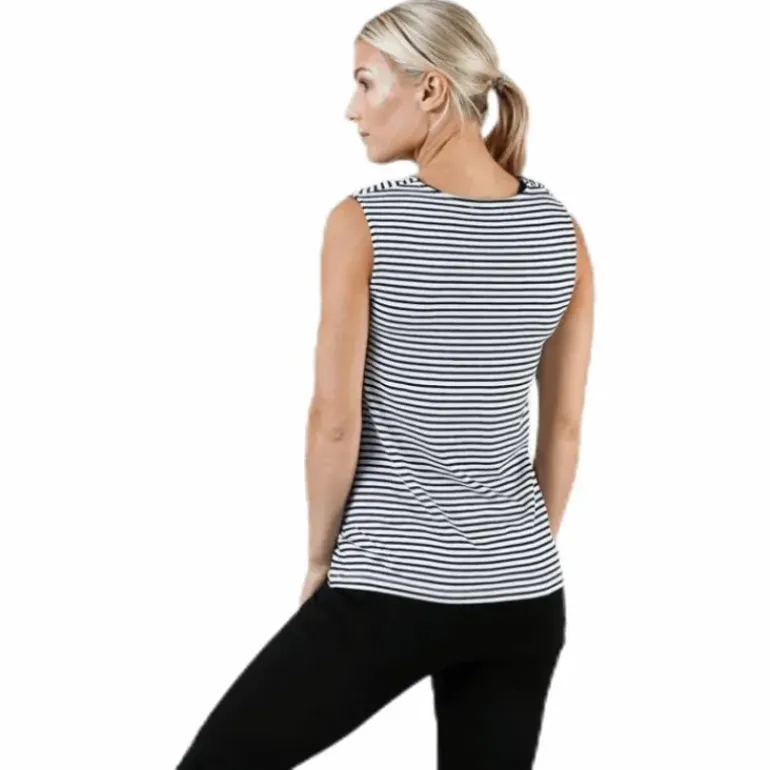 Pescara Tank Top Blue/White