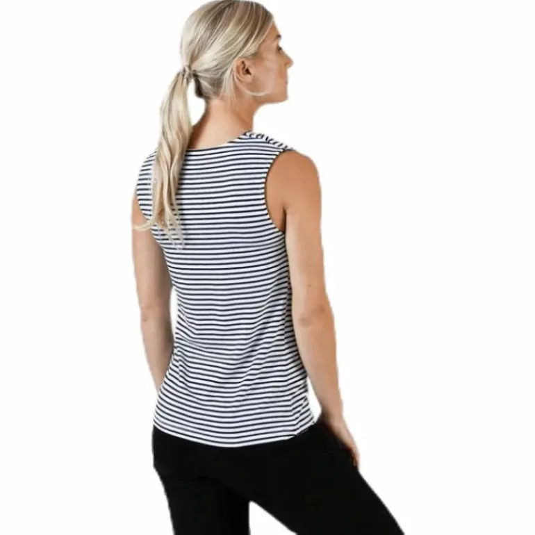 Pescara Tank Top Blue/White