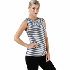 Pescara Tank Top Blue/White