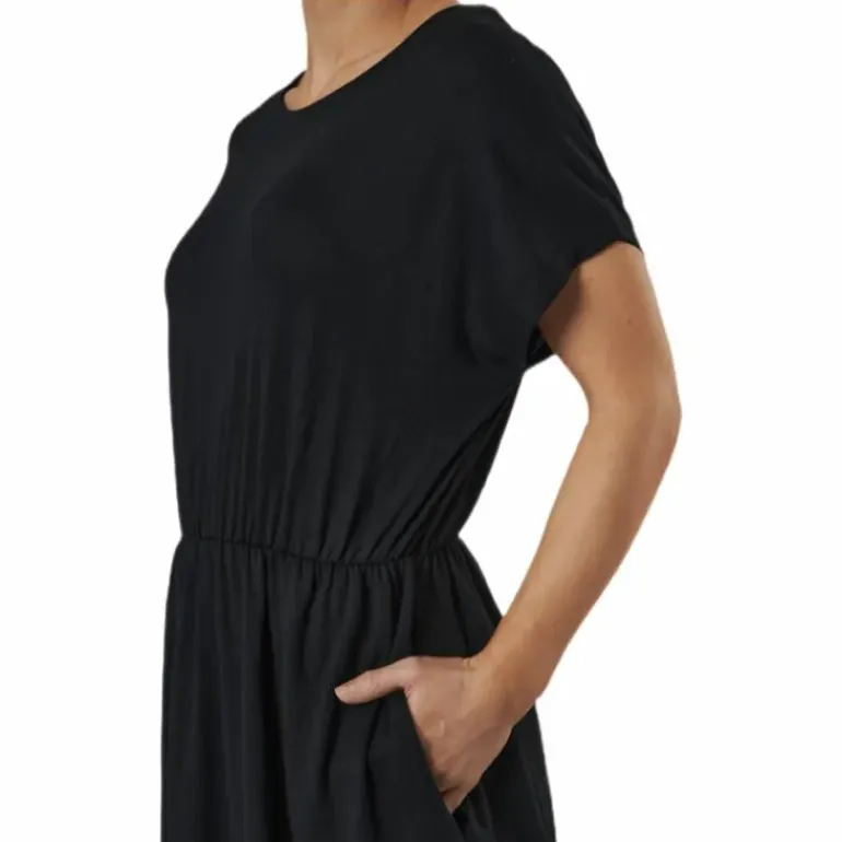 Petrine Ss Dress Black