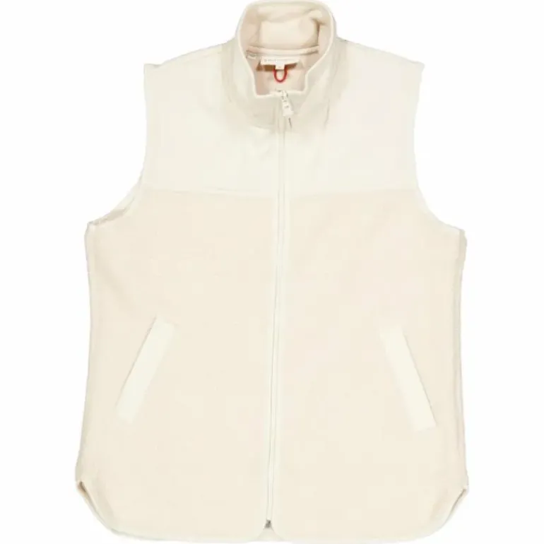 Phoebe Pile Vest Vanilla Ice