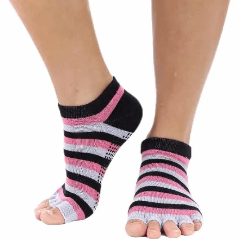 Pilates Socks - Rosita Blue/Pink