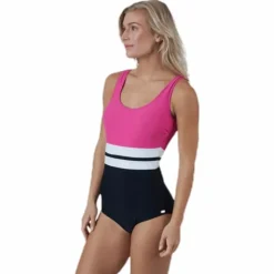 Piquant Swimsuit Pink/Black
