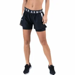 Play Up 2-in-1 Shorts Black