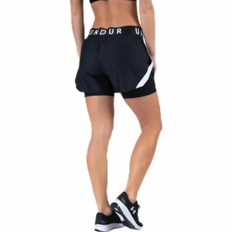Play Up 2-in-1 Shorts Black