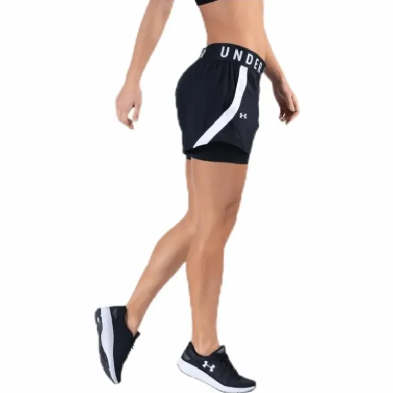 Play Up 2-in-1 Shorts Black