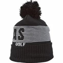 Pom Beanie Black