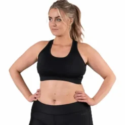 Portia Plus Size Bra Black