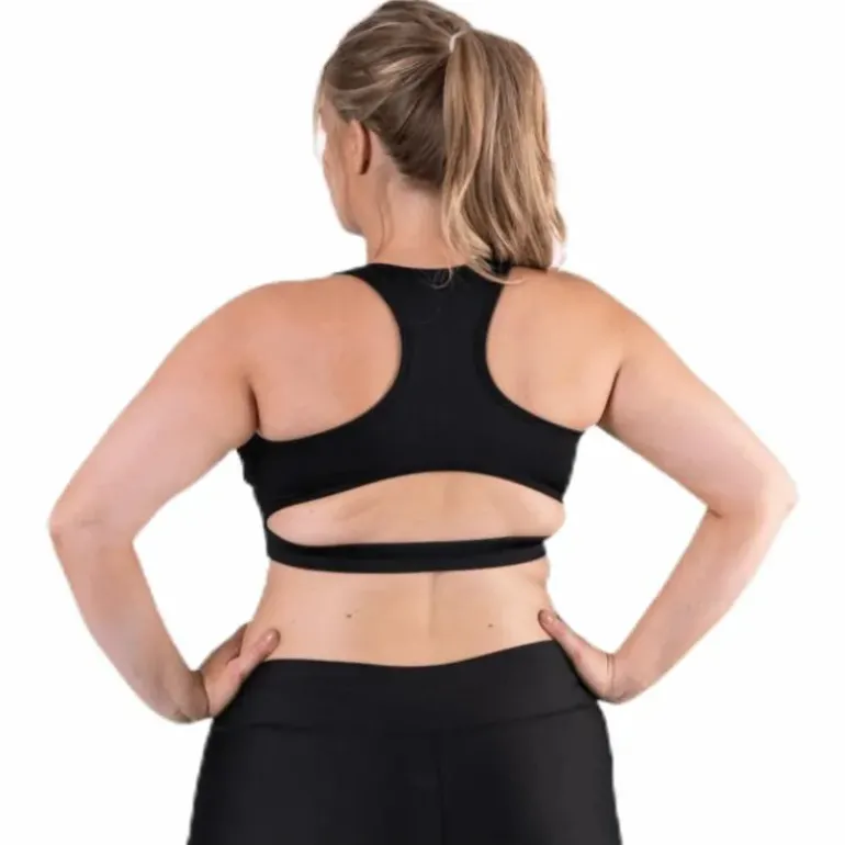 Portia Plus Size Bra Black