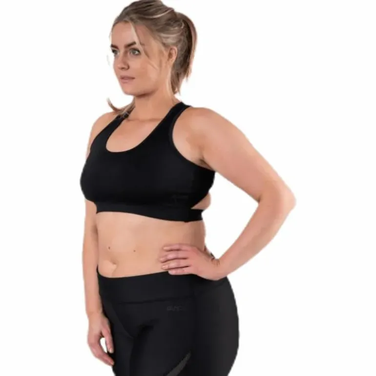 Portia Plus Size Bra Black