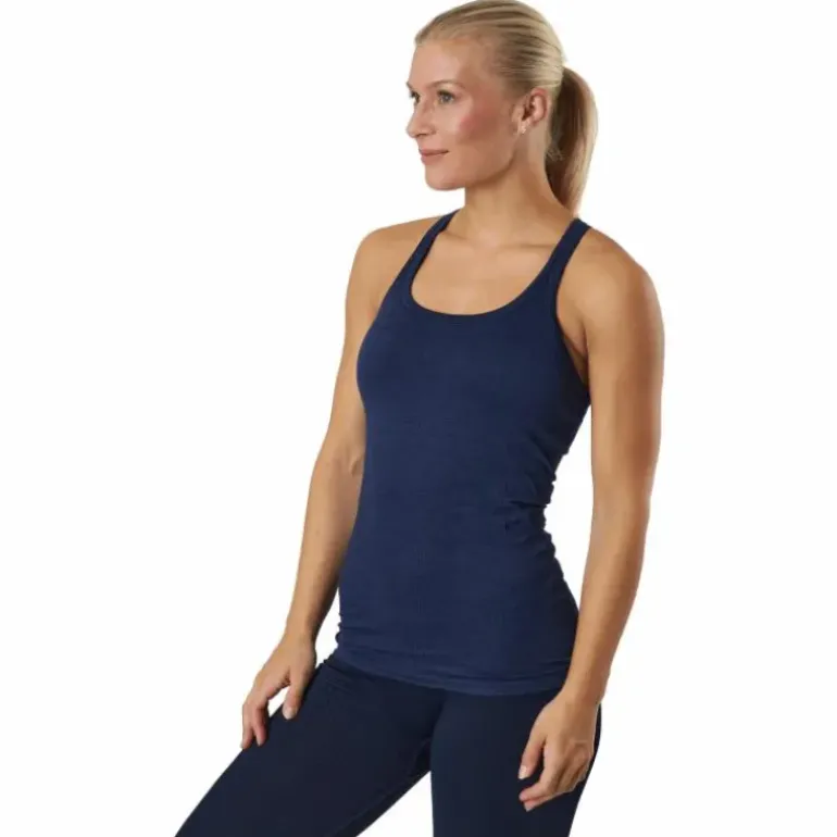 Power Tank Top Navy Blue