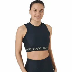 Power X Crop Top Black
