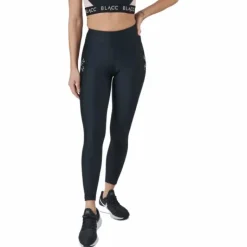 Power X High Waist Tights Black / Pink