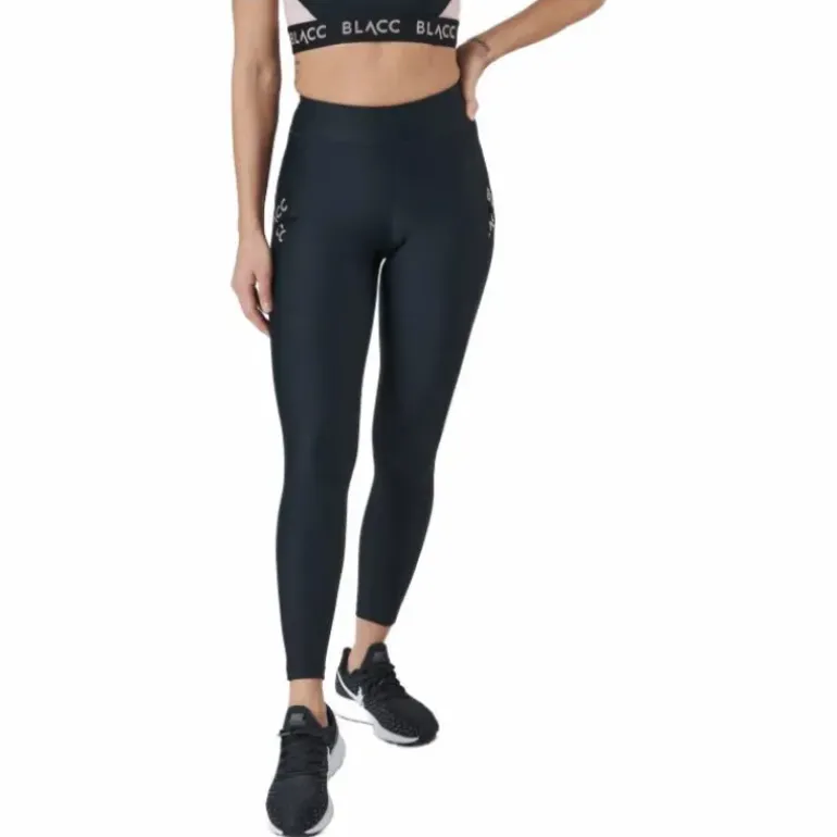 Power X High Waist Tights Black / Pink