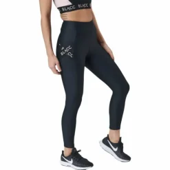 Power X High Waist Tights Black / Pink