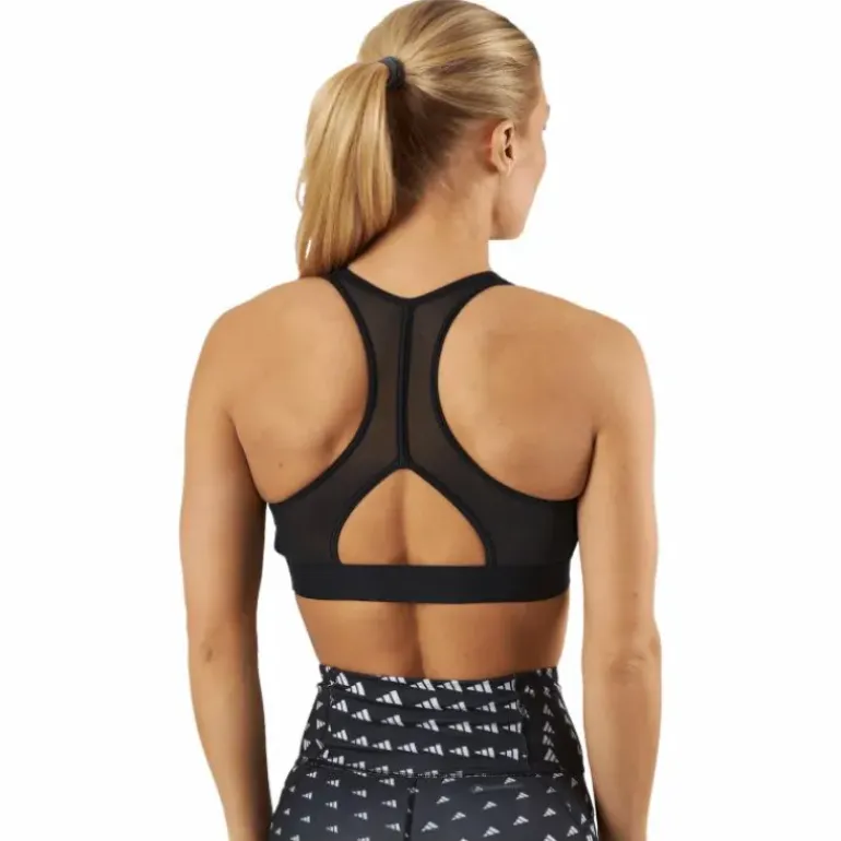 PowerReact Training Medium-Support Bra Black