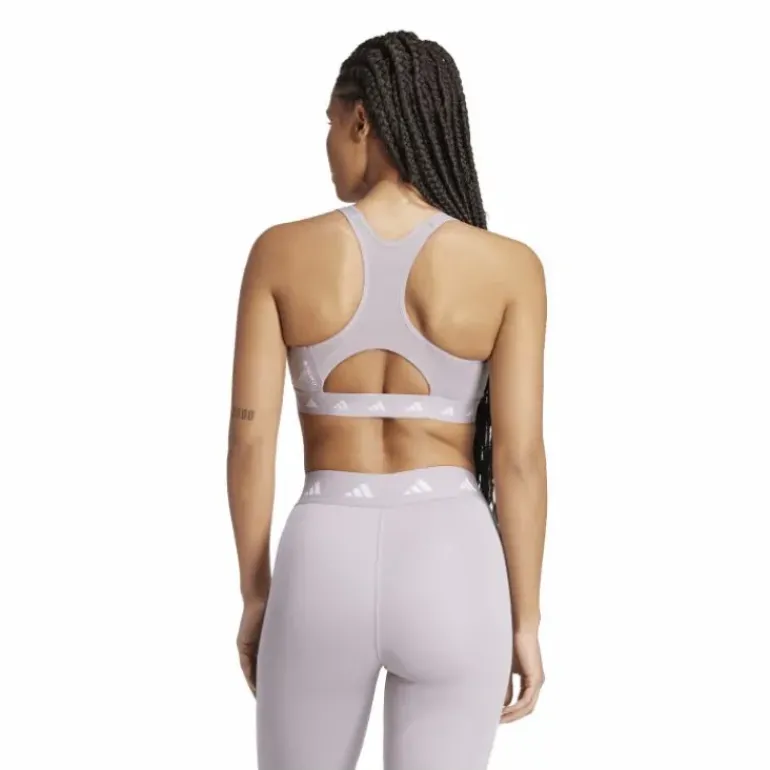 Powerreact Training Medium-Support Techfit Bra Preloved Fig