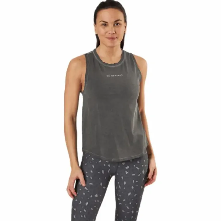 Present Tank Top Black/Grey