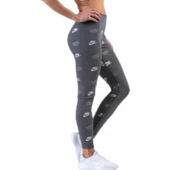 Printed Leggings Shine BFF Grey