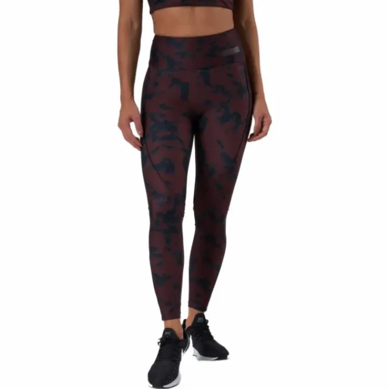 Printed Piping Tights Black Miniature Myth