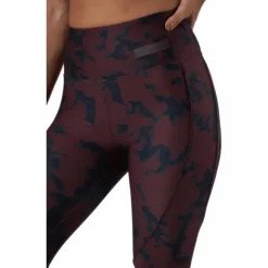 Printed Piping Tights Black Miniature Myth