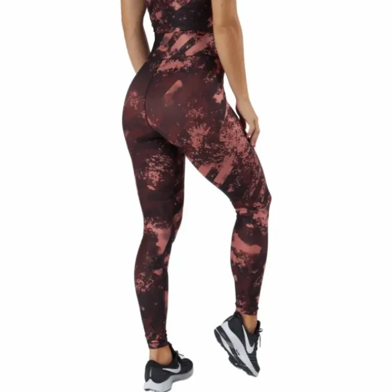 Printed Sport Tights Boost Red