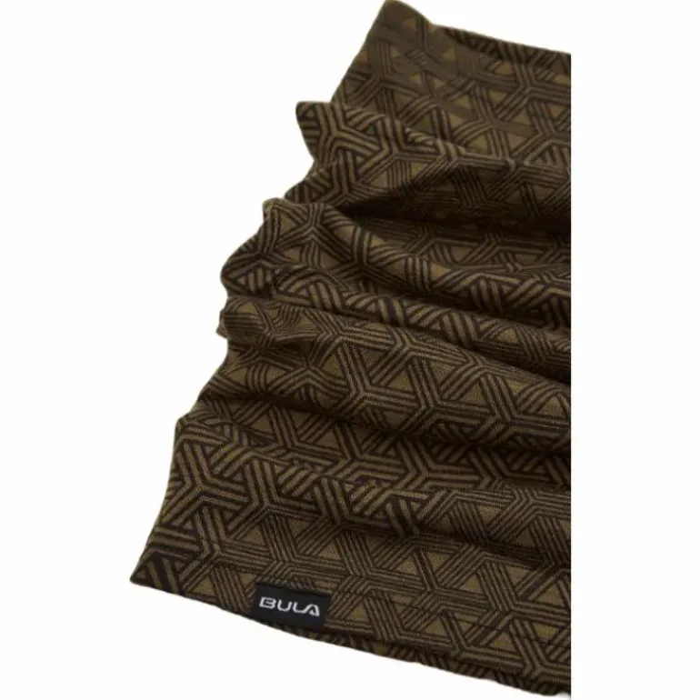 Printed Wool Tube Web Moss