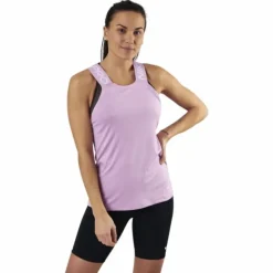 Pro Dry Elastika Tank Top Pink/White
