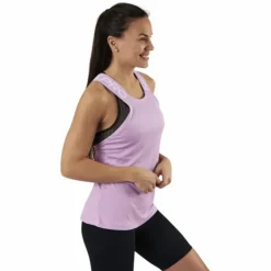 Pro Dry Elastika Tank Top Pink/White